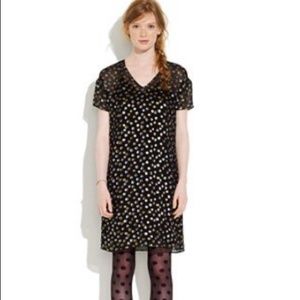S NWT Madewell Broadway & Broome Polka Dot Dress